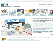 Tablet Screenshot of bpm-seminare.de